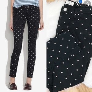 Madewell Polka Dot Jeans